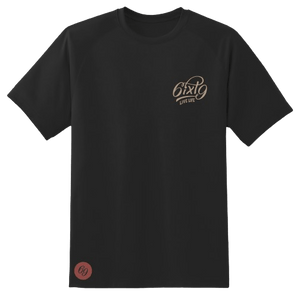  6ixt9 - Live Life T Shirt - Black