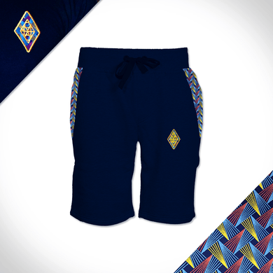 Africa Made Only Active Shorts Royal Weave Active Shorts