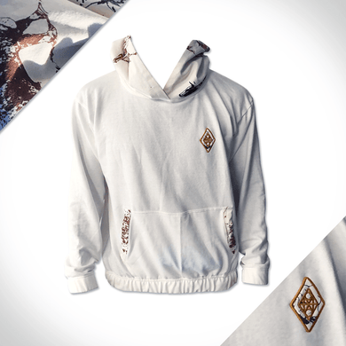 Africa Made Only Hoodies Hooded Nguni - Cream