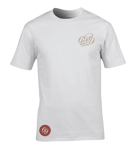 6ixt9 Live Life T - Shirts 6ixt9 - Live Life T Shirt - White