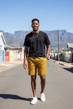 Sun Weave - Shweshwe Shorts