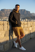 Leopard Hooded Weave - Black