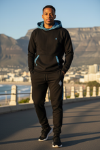 Ocean Weave Joggers_Black Fleece & Shweshwe