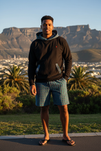 Peacock Hooded Weave - Black