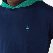 blue and green hoodie with shweshwe