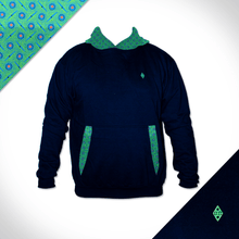 Shweshwe Hoodies Green Blue