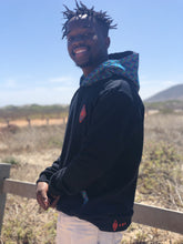 Africa_Made_Only_Green_Shweshwe_Black_Fleece_Hoodie