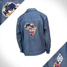 Africa Made Only Jackets XS Pre Order African King Denim Jacket