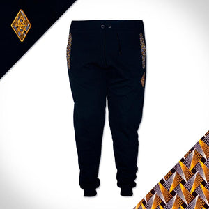 sweat pants joggers africa made only shweshwe fleece