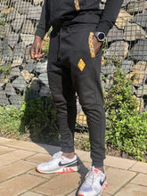 Leopard-Weave-Joggers-Black-Africa-Made-Only