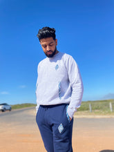 Africa Made Only Joggers Ocean Weave Joggers_Navy Fleece & Shweshwe