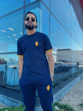 Africa Made Only Joggers Sun Weave Joggers_Navy Fleece & Shweshwe