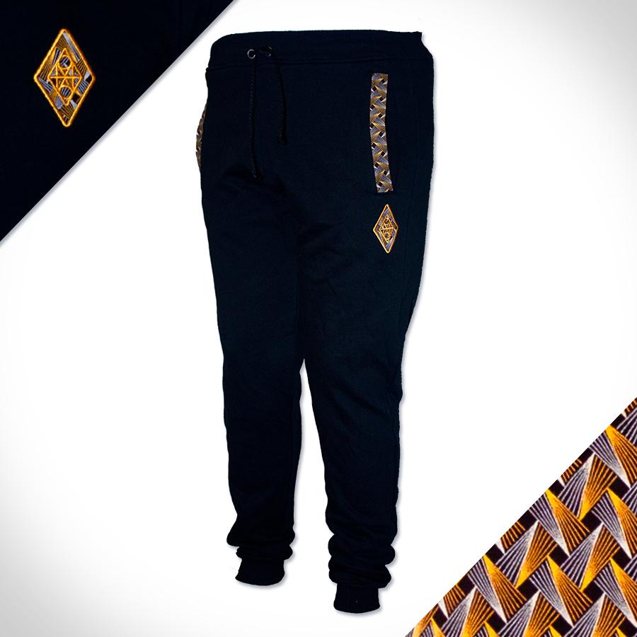 track pants fleece africa made only shweshwe
