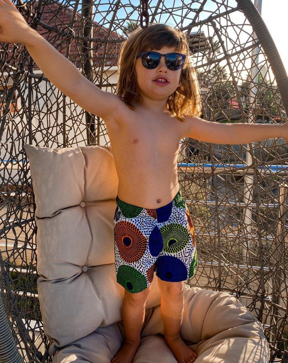 Africa Made Only Kids Shorts 1-2 Little Orbeo - Kiddies Shorts