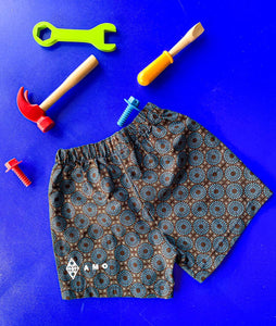 Africa Made Only Kids Shorts Little Rondavel - Kiddies Shorts