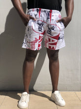 Africa Made Only Shorts Burgundy Big Five