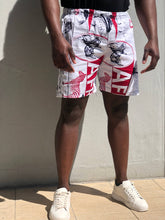 Africa Made Only Shorts Burgundy Big Five