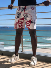 Africa Made Only Shorts Burgundy Big Five