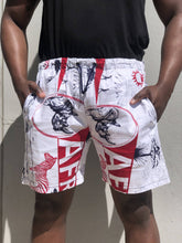 Africa Made Only Shorts Burgundy Big Five