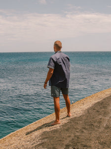 Africa Made Only Shorts Ocean Weave