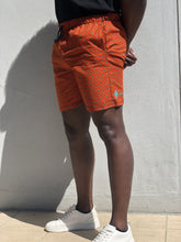 Orange shweshwe swimwear