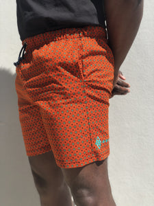 Orange Local Shorts 