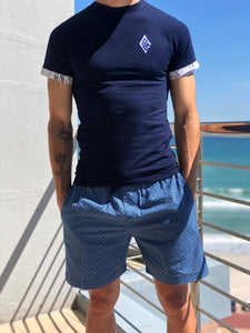 Southern Cross Shweshwe Shorts