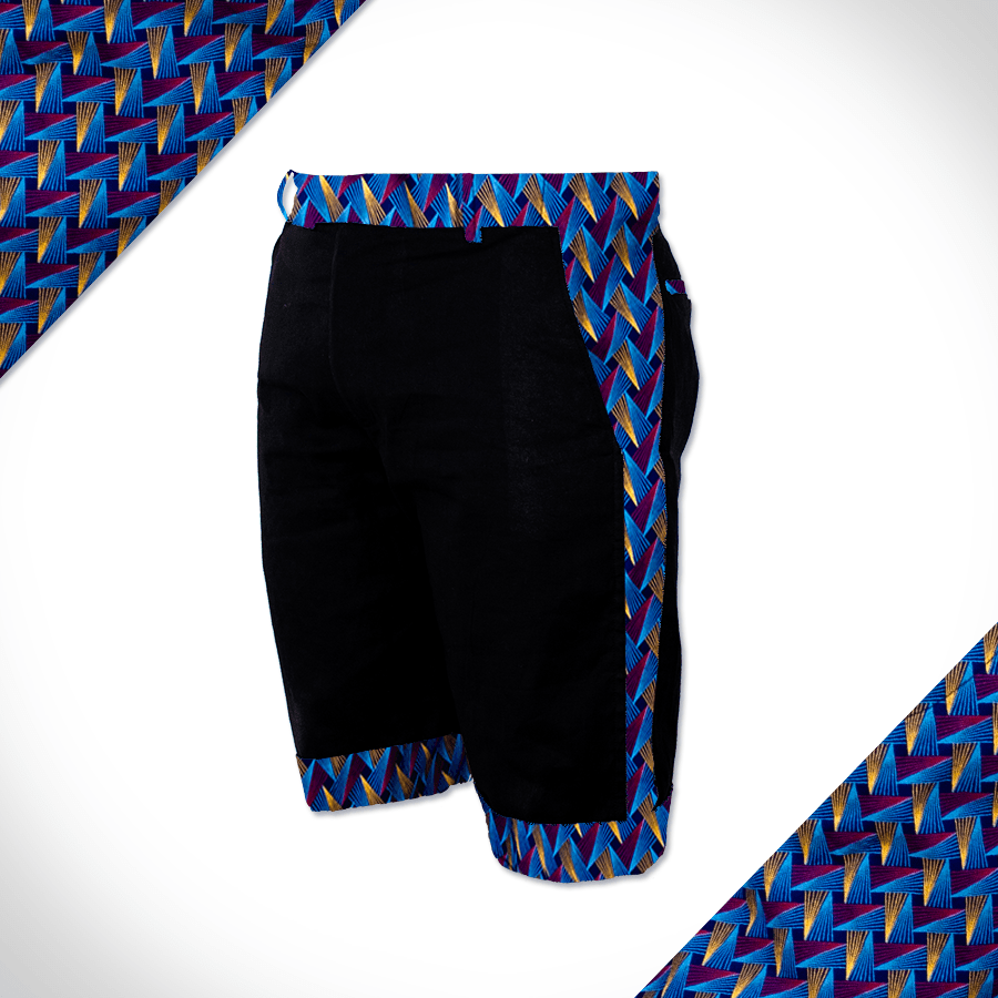 Fancy Accent Royal Formal Shorts 