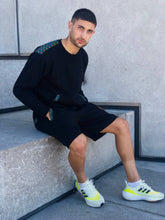 Disco-Weave-Crew-Sweater_Active-Shorts-Black-Africa-Made-Only