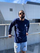 Africa Made Only T - Shirts Ihlobo Long Sleeve T Shirt - Navy