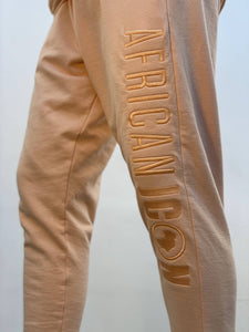 African Icon Peach tracksuit hoodie