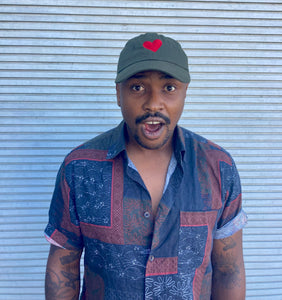 MAJERZEY MAJERZEY Fits All Majozi Peak Cap - Heart - Green