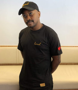 Majozi Loved Black T shirt 