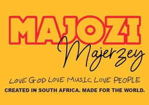 Majozi love god Love music love people label