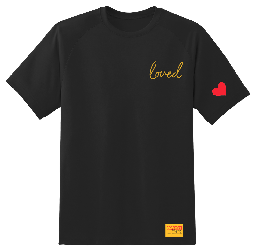 Majozi Loved Black T shirt 