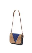clutch bag shweshwe cork